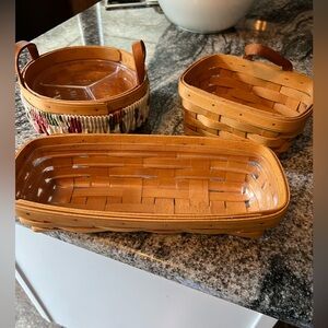 Longaberger 3 baskets.
